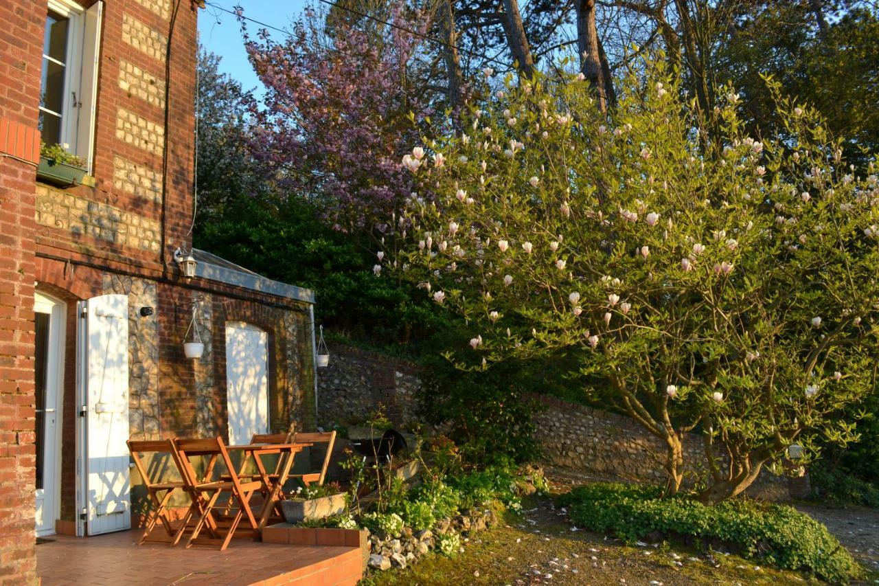 La Maison De La Rose Lägenhet Étretat Exteriör bild